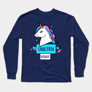 Unicorn Power Long Sleeve T-Shirt